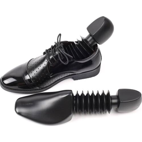 1 Pairs Practical Plastic Shoe Trees Adjustable Length Men/Women Shoe Trees Stretcher Boot Holder Organizers Crease Protector