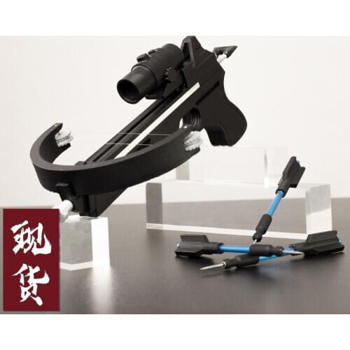 Game Arknights Blue Poison Cosplay Prop Weapon Bow and Arrow Sniper Blue Poison Weapons Crossbow Halloween Cosplay Gifts Props