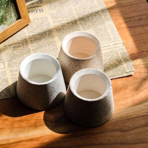Concrete flowerpot silicone mould Succulent plant creative flower pot mould Terrazzo silica mold,rubber molds for plaster
