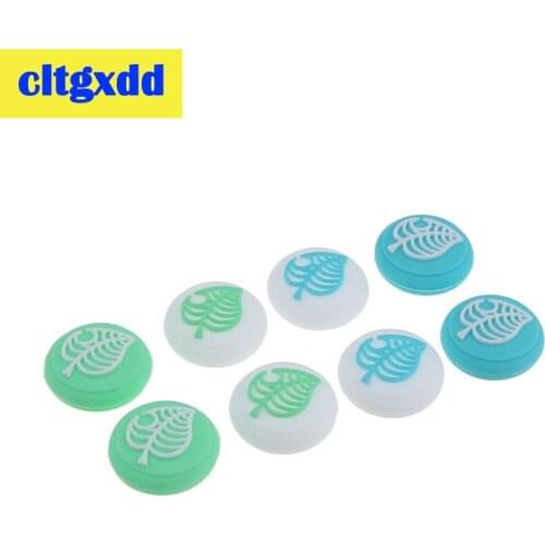 Animal Crossing Tree Leaf Grip Joystick Caps For Nintend Switch Lite Joy-Con Silicone Cap Controller Gamepad Thumbstick Case