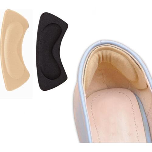 Shoes Insoles Anti Slip Fabric Cushion Pads Feet Care Tools Protector For Back Heel Shoes Insoles Insert