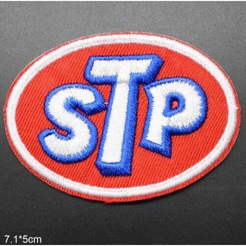 Letters Stp Iron On Embroidered Clothes Patches For Clothing Stickers Wholesale