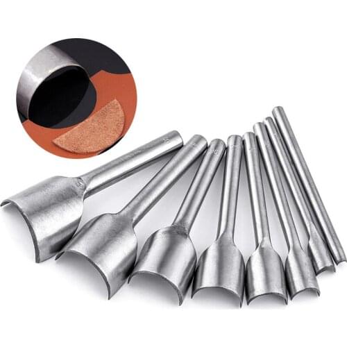 1Pcs Half Round Cutter Punch Leather Handmade Craft Tools Arc-shaped Punch Tools 5mm-50mm