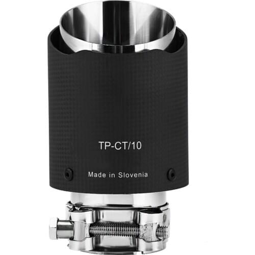 63mm-89mm Carbon Fiber Matte Exhaust Pipe Universal Muffler End Tip for most cars with pipe diameter 60mm-63mm