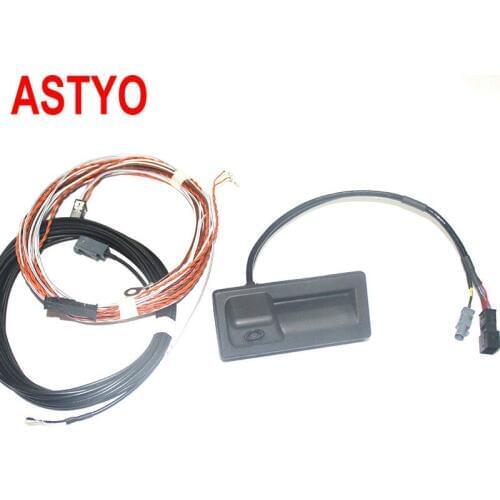 ASTYO Car MIB reversing video camera rear view camera With motion track For Audii A4 A5 B9 8W Q7 4M 2017 2018 2019 3V0 827 566L