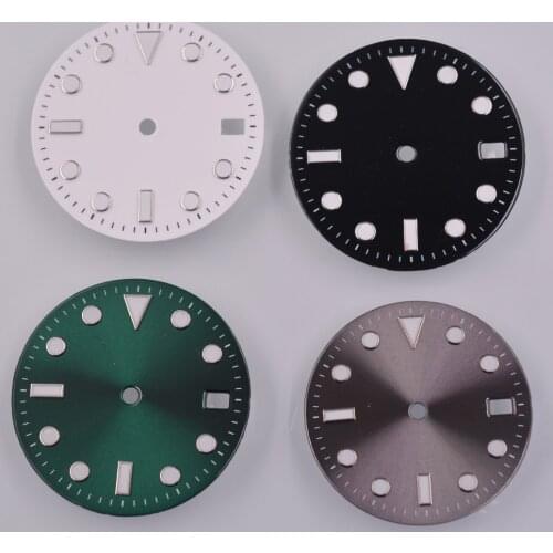 28.5MM Watch Sterile Dial Fit NH35 NH36 Movement Luminous Dial