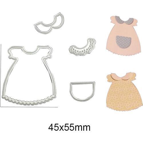 Baby Skirt Mental Cutting Dies for DIY Scrapbooking Album Stencils Embossing Paper Craft Creative Cutting Dies