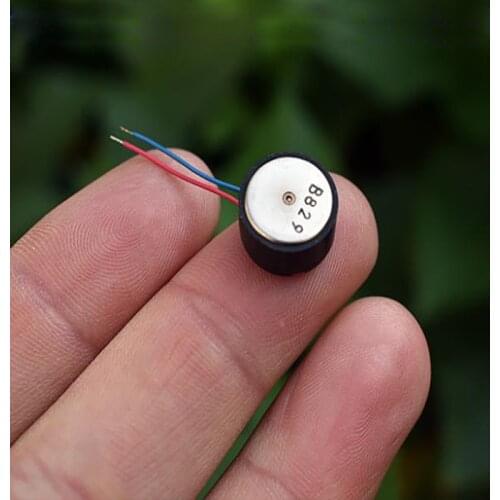2PCS COPAL DC 3V-6V 3.7V 4.2V 5V 11*6mm Miniature Precision 1160 Flat Vibration Motor Pager Phone Coin Flat Vibrating Mini Motor