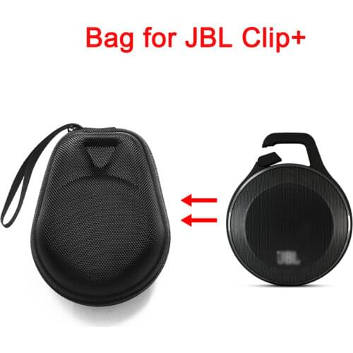 Newest Case for JBL Clip+ Carry Pouch Bag Bluetooth Speaker Cover Case Zipper Travel Protective Nylon Portable Storage Bags