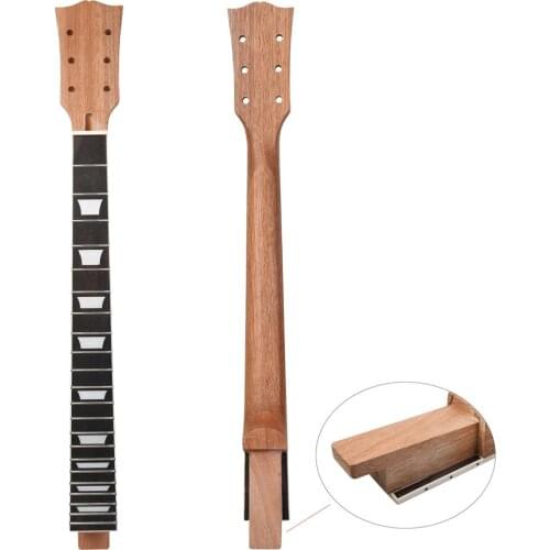 Rosewood Fingerboard Guitar Neck 22 Fret Mahogany Rosewood Fretboard Guitar Neck Replacement