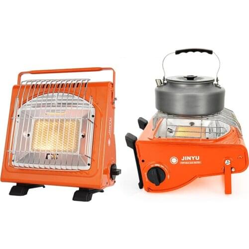1.7kw Camping Stove Space Heater Portable Gas Heater Multifunction Heater Camping Stoves for Outdoor Camping Tent Picnic Hiking