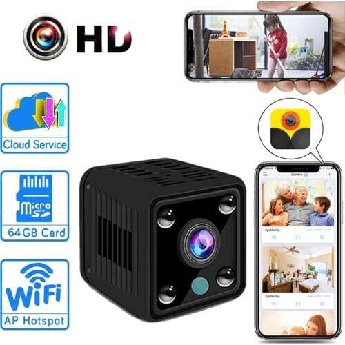 Portable HD 1080P Mini Camera Sensor Night Vision Camcorder Motion DVR MicroSD Remote Monitor Camera Sport DV Video small Camera