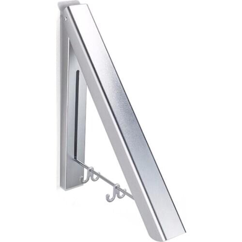 Wall Mounted Clothes Airer Washing Line Coat Shirt Dryer Folding/Pull out Wall Hanger Space Saving Clothes Cupboard Storage Orga