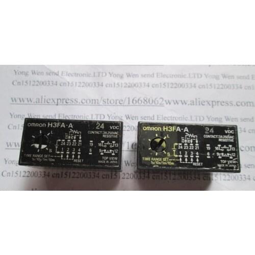 Relay H3FA-A-24VDC H3FA-A-24V H3FAA-24VDC H3FA-A 24VDC H3FA H3FAA DC24V 24VDC DIP12 2pcs/lot