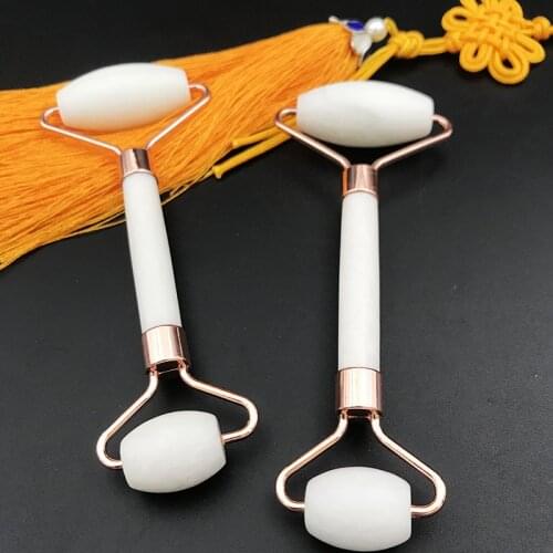 Natural Obsidian Massage For Face Roller Gouache Scraper Gua Sha Massager Tool Stone Facial Jade Roller Massager Beauty Scraper