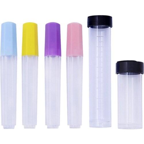 1-4-10Pcs/Set Syringe Transparent Sealed Bottle Needle Box Storage Plastic Bead Sewing Loader Creative DIY 2020NEW Quality Hot