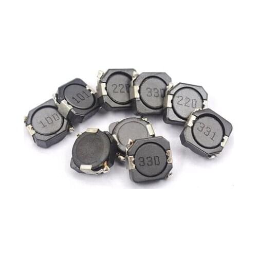 Power Inductor 100PCS CDRH104R Shielding 2.2/4.7/6.8/10/15/22/47/68UH SMD Inductance CD104 100/150/220/330/470UH 10*10*4