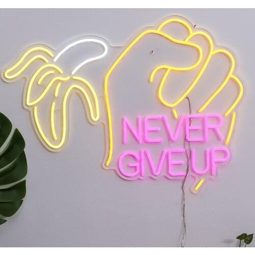 Luminous and Dramatic Flexible Neon Sign Letters for Home Bar Decoration