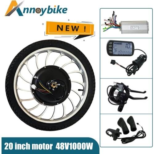 20 inch 36v48v1000w Hub Motor BLDC Front Drive Rear Drive Scooter Engine Bicicleta Electrica Scooter Ebike Electric Rickshaw
