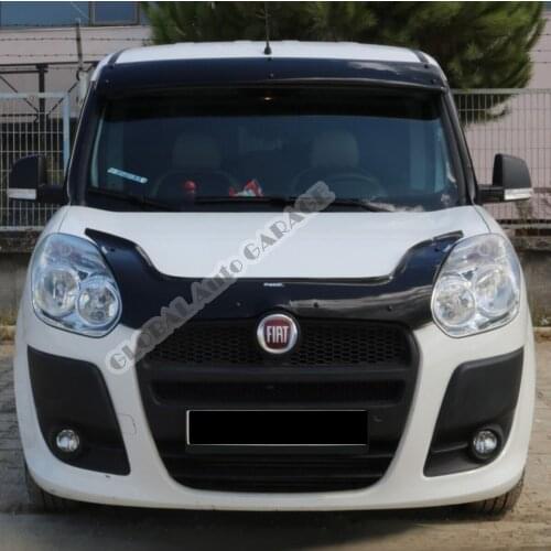 For Fiat Doblo 2015-2021 Front Bug Shield Hood Deflector Guard Bonnet Protector Car Auto Accessory Car-Styling Accessories Sport