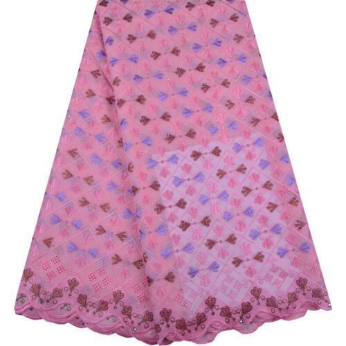 Hot Sale African Swiss Voile Lace Fabric With Stones 2018 High Quality Swiss Voile Lace In Switzerland For Wedding Dress 1318