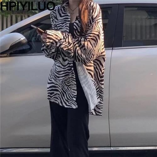 HPIYILUO Printed Blouses