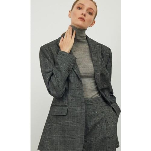 Женские брючные костюмы с пиджаком MKYN China At AliExpress