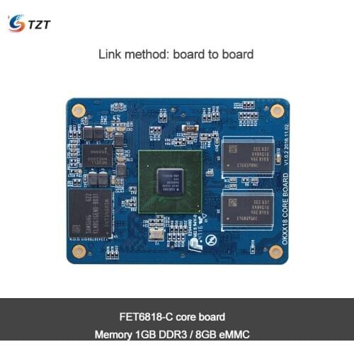 TZT S5P6818 Processor Core Board Module Development Board for Samsung A53 Android FET6818-C 8GB eMMC 1GB