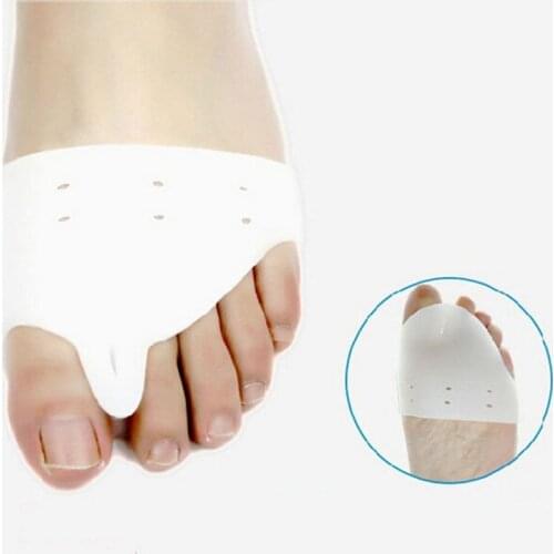 Orthopedic pad 1pair=2pcs Hallux valgus Orthotics,Silicone Toes Separator The big Toe Bunion Corrector,Daily Use Foot Care Tool