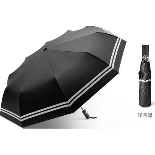 23inch *10ribs Double Automatic Get About Schlep Convenience Backpack Travel Umbrella Mens Business Umbrella For Male Female