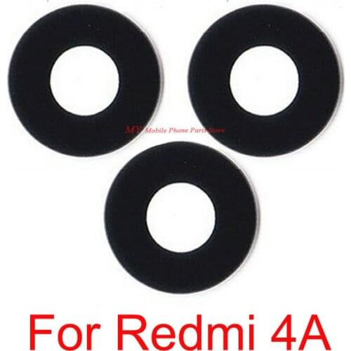 New For Xiaomi MI Redmi 4A Rear Back Camera Glass Lens Cover With Sticker Repair Parts For Redmi4a Big Back Camera Lens Glass