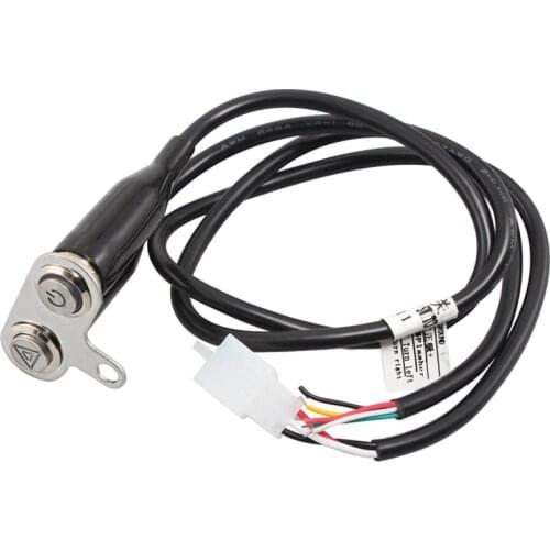 LED Motorcycle Scooter ON-OFF Hazard Light Switch Double Emergency Warning Flasher Button Waterproof Switches Electric