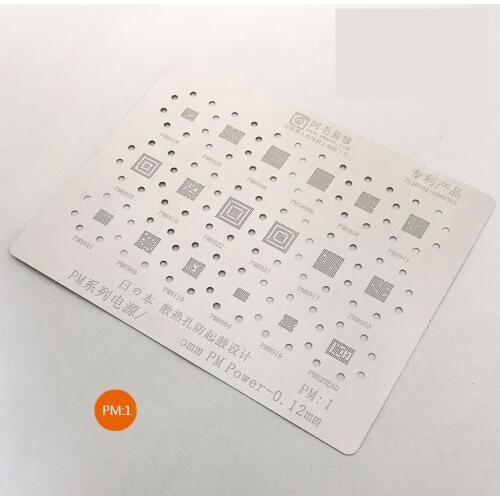 PM1 High quality PM8921 PM8917 PM8953 PM8841 PM8909 PM8110 PM8004 PM8019 PMIC Power PM Chip BGA Reball reballing stencil plate