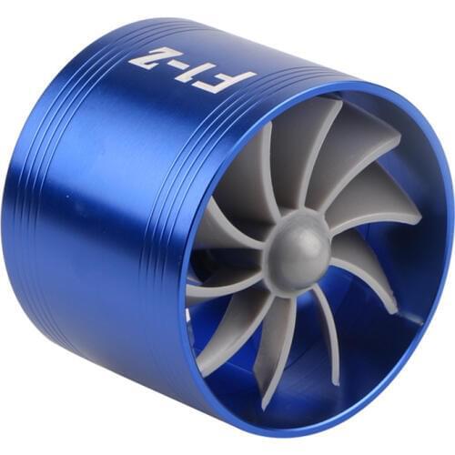 Universal Supercharger Air Turbo Turbonator Air Intake Fuel Gas Saver Economic Fan Driver Engine Fuel Deliver Car Accessories