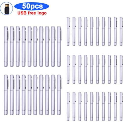 50pcs/lot Hight Speed Pen Drive 4GB 8GB 16GB usb flash drive 32gb 64gb 128gb Memory Stick Ballpoint pen U disk Flash Usb stick
