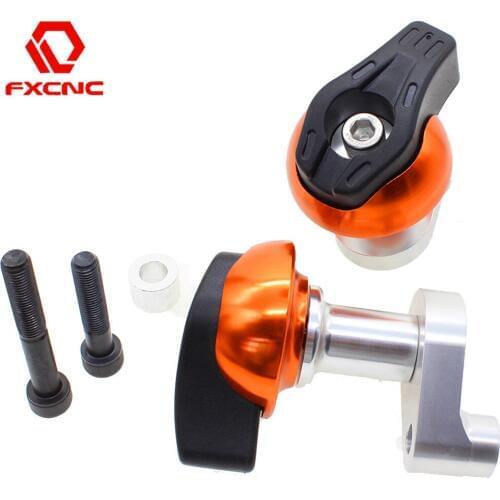 FX CNC Motorcycles Frame Sliders Crash Pad Cover Falling Protector Protective Guard For YAMAHA YZF R1 2004 - 2006 2005