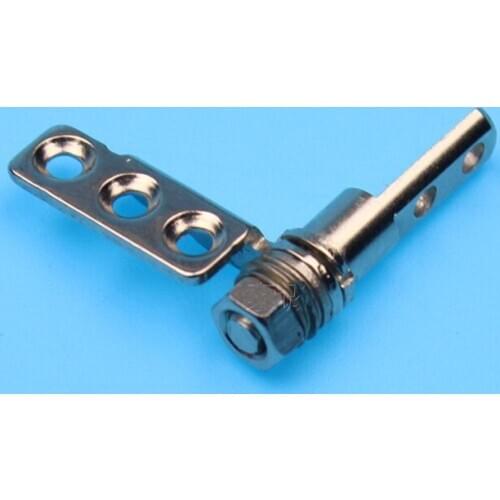 Damped Shaft Hinge Arbitrary Stay 360 Degree Rotation with Positioning Cover Rotating Shaft 2pcs