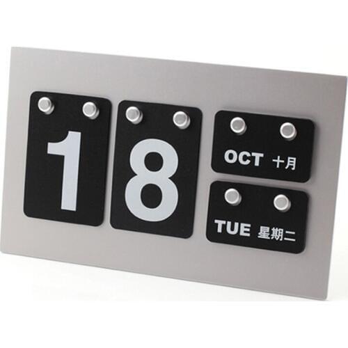 2019 DIY Calendar Table Calendar Card Business Calendar School Supplies