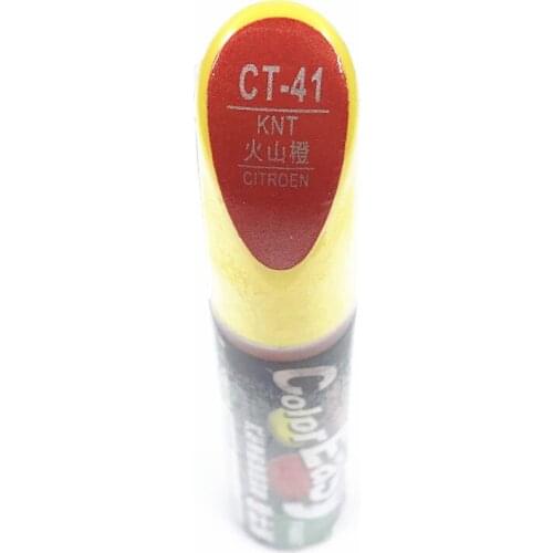 Car scratch repair pen, auto paint pen CT-41 for Citroen C5 C4 C2 Picasso,Elysee C-Quarte ,car painting pen