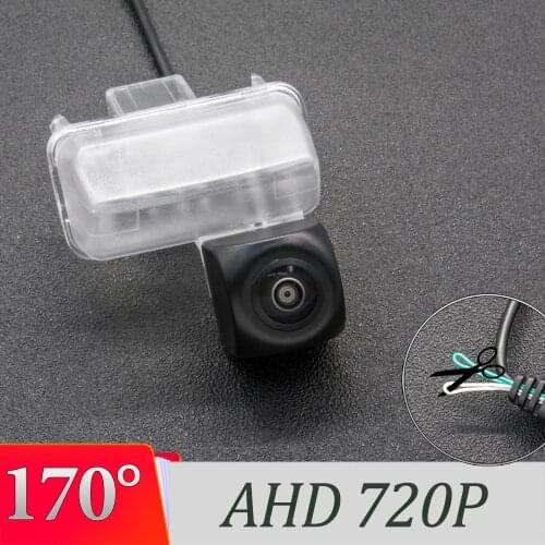 170 Degree AHD 1280*720P Vehicle Rear View Camera For Toyota Fortuner 2015-2019 Yaris 2012-2017 Auris hatchback E150 Car Monitor