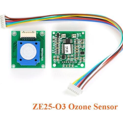 ZE25-O3 O3 Ozone Sensor Module Gas Sensor DetectIng O3 Ozone UART/Analog Voltage/PWM Wave 3.7-5.5V