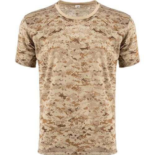 Wholesale High Quality Camouflage T Shirt For Men Custom OEM Design