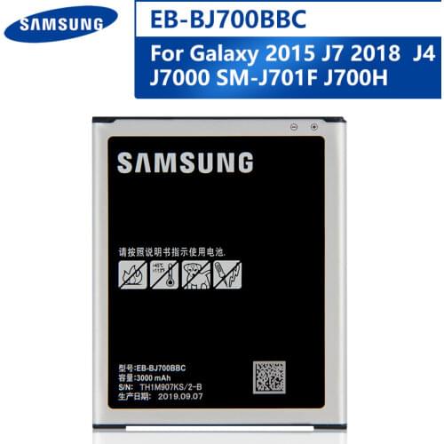 Original Replacement Phone Battery EB-BJ700BBC For Samsung GALAXY J7 2015 J7008 J700F J7009 J7000 J4 2018 EB-BJ700CBC/E 3000mAh