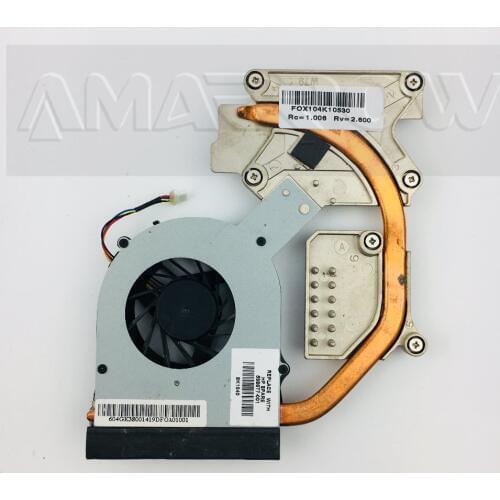 Original free shipping laptop heatsink cooling fan cpu cooler For HP 4520s 4720S CPU heatsink 598677-001