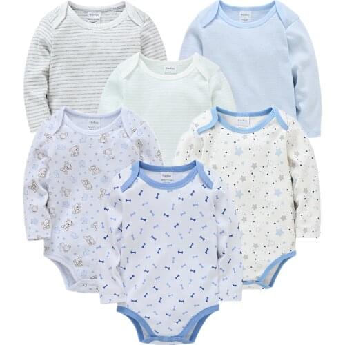 Newborn Baby Boy Sleepwear Pijamas Bebe Fille 100% Cotton Jumpsuits Soft Ropa Bebe De Infant Sleepers Toddler Baby Girls Pjiamas