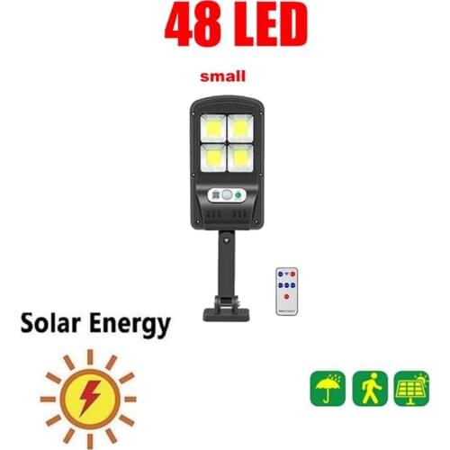 Tabular oblong 48 LED Solar Light PIR Motion Sensor Detection Wall Lamp Energy-saving Solar Lamp Waterproof Outdoor Indoor Ligh