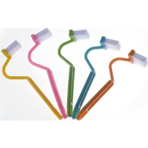 Promotion Household Toilet Cleaning Brushes S-Types Plastic Soft Bending Brush Creative Color Bathroom Brush Free Shipping