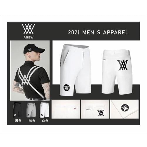 New fashion Korean style mens shorts golf outdoor leisure travel sports breathable shorts free shipping