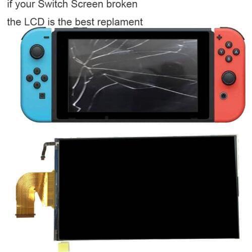 Replacement LCD Screen for Switch NS, LCD Screen Display Glass Assembly for Nintendo SWITCH NS Replacement Parts Accessories