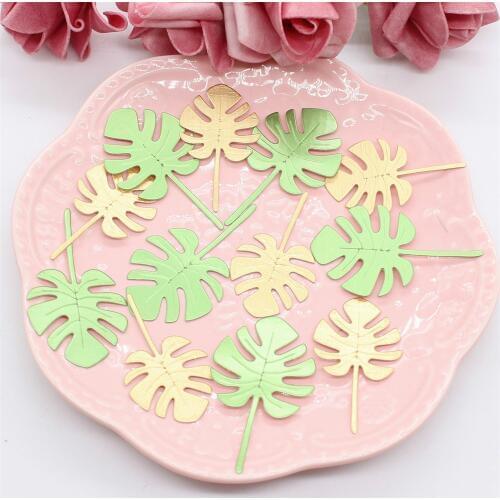 KSCRAFT Tropical Palm leaf strips Metal Cutting Dies Stencils for DIY Scrapbooking/photo album Decorative Embossing Paper Card